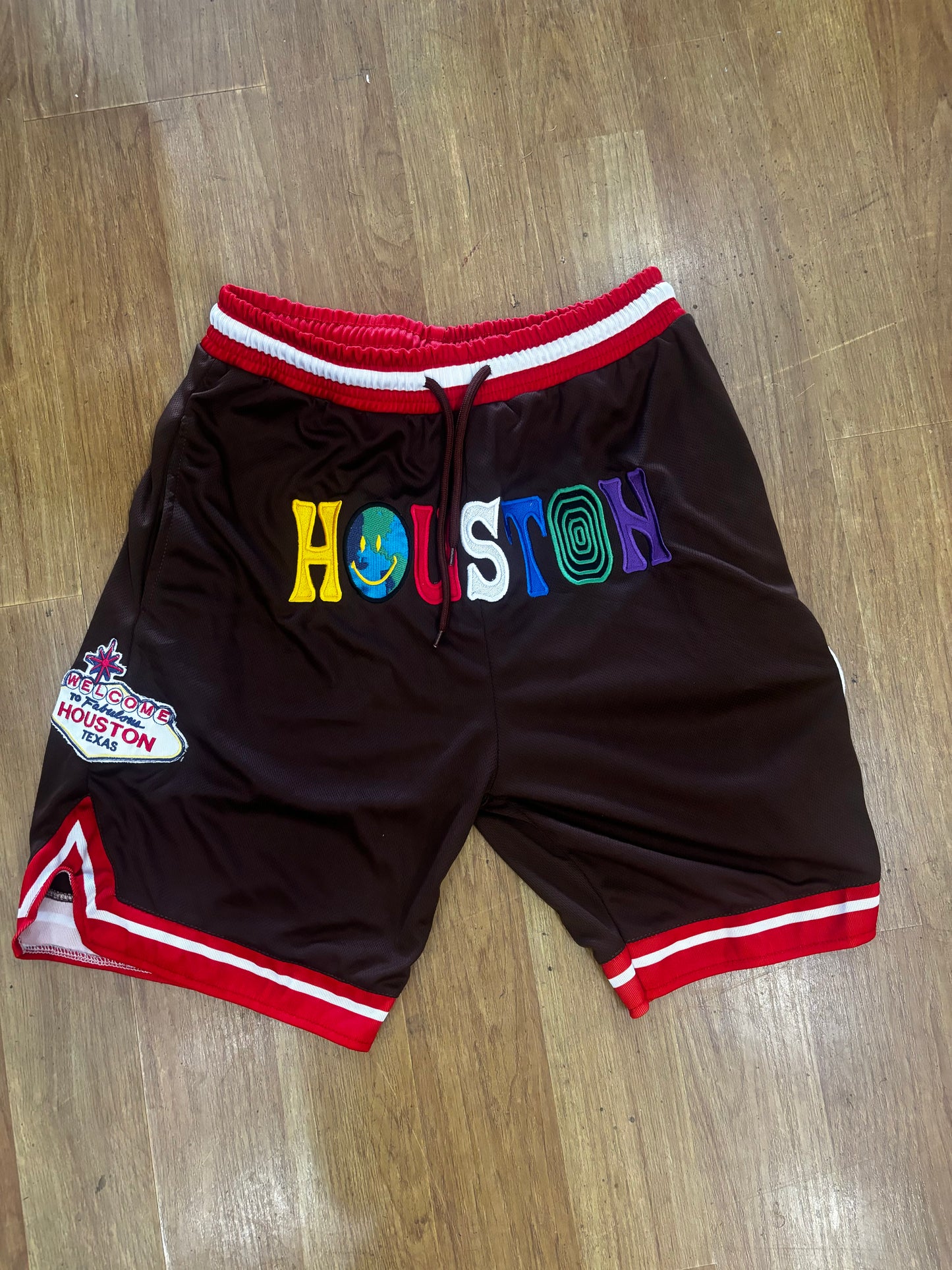 Houston World Tour Basketball Shorts