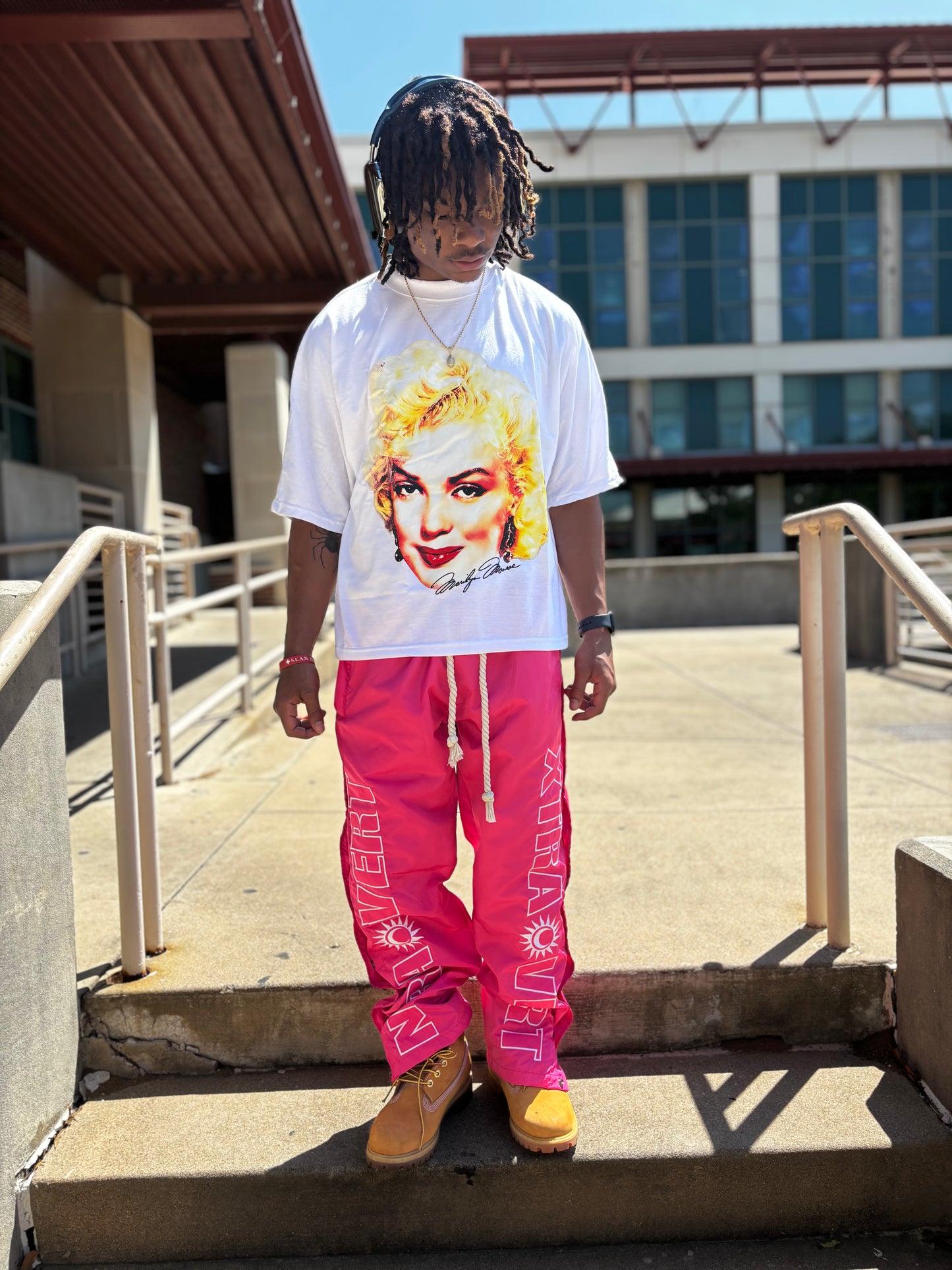NtraXtravert Rose Nylon Pants