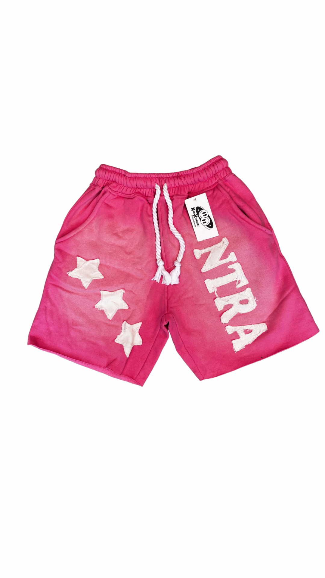 Ntravert Pink Jogger Shorts