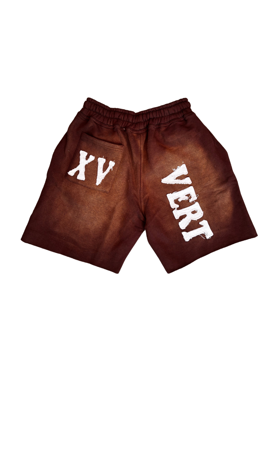Xtravert Brown Jogger Shorts
