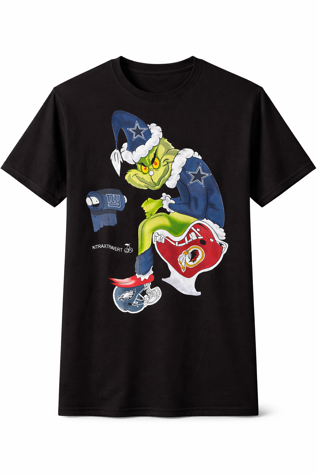 Grinchmas Cowboys Tee 50% OFF TODAY ONLY $30 - DISCOUNT AT CHECKOUT!