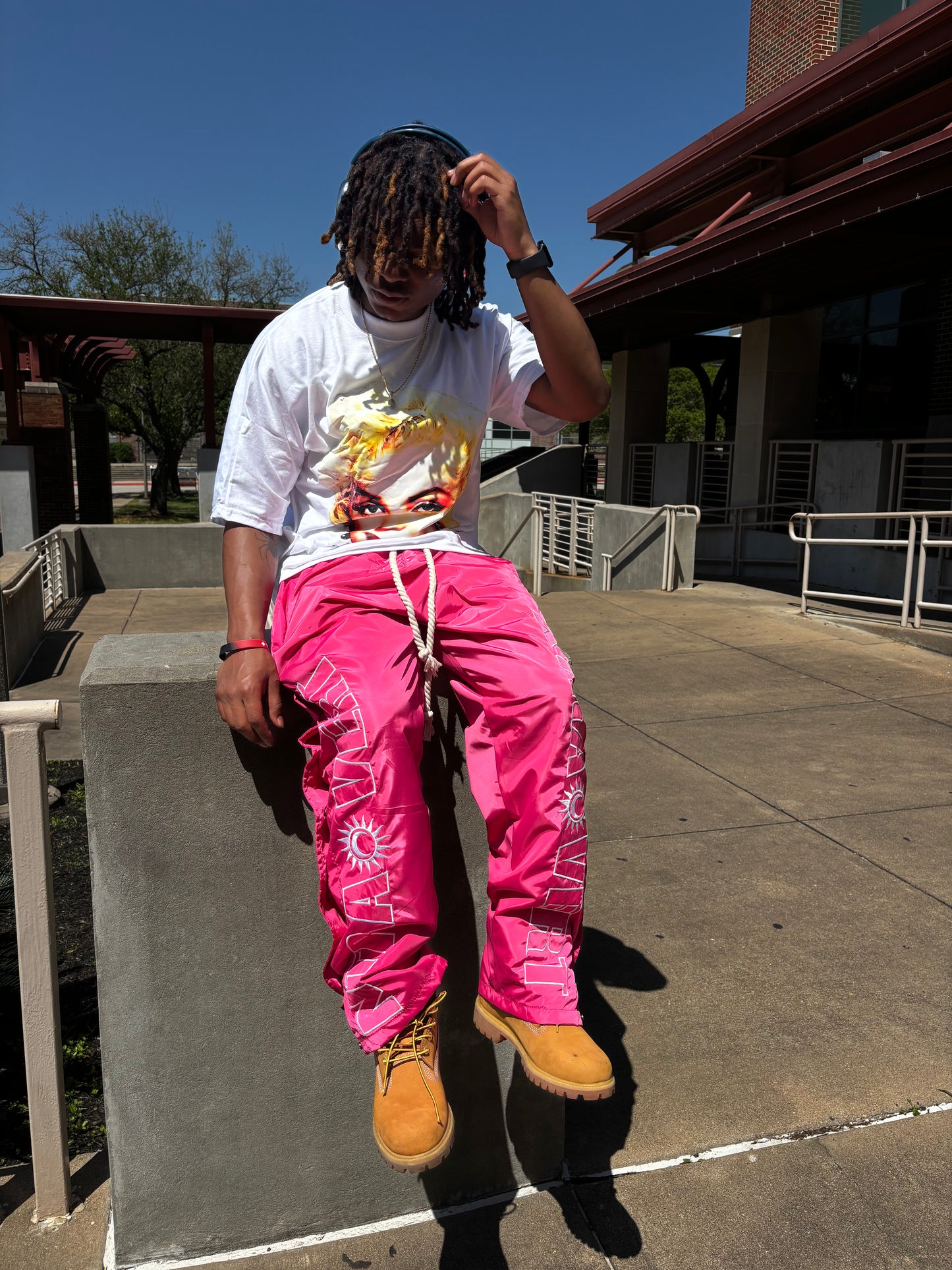 NtraXtravert Rose Nylon Pants