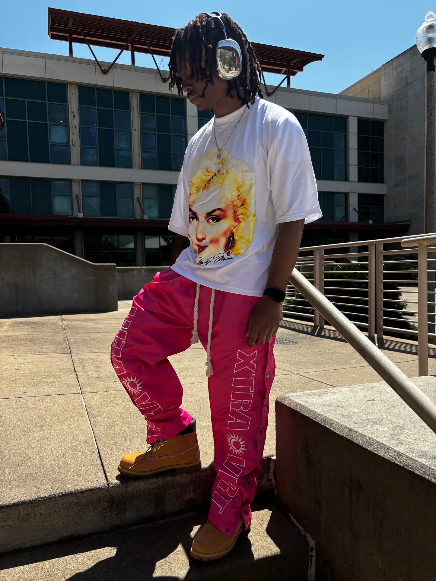NtraXtravert Rose Nylon Pants