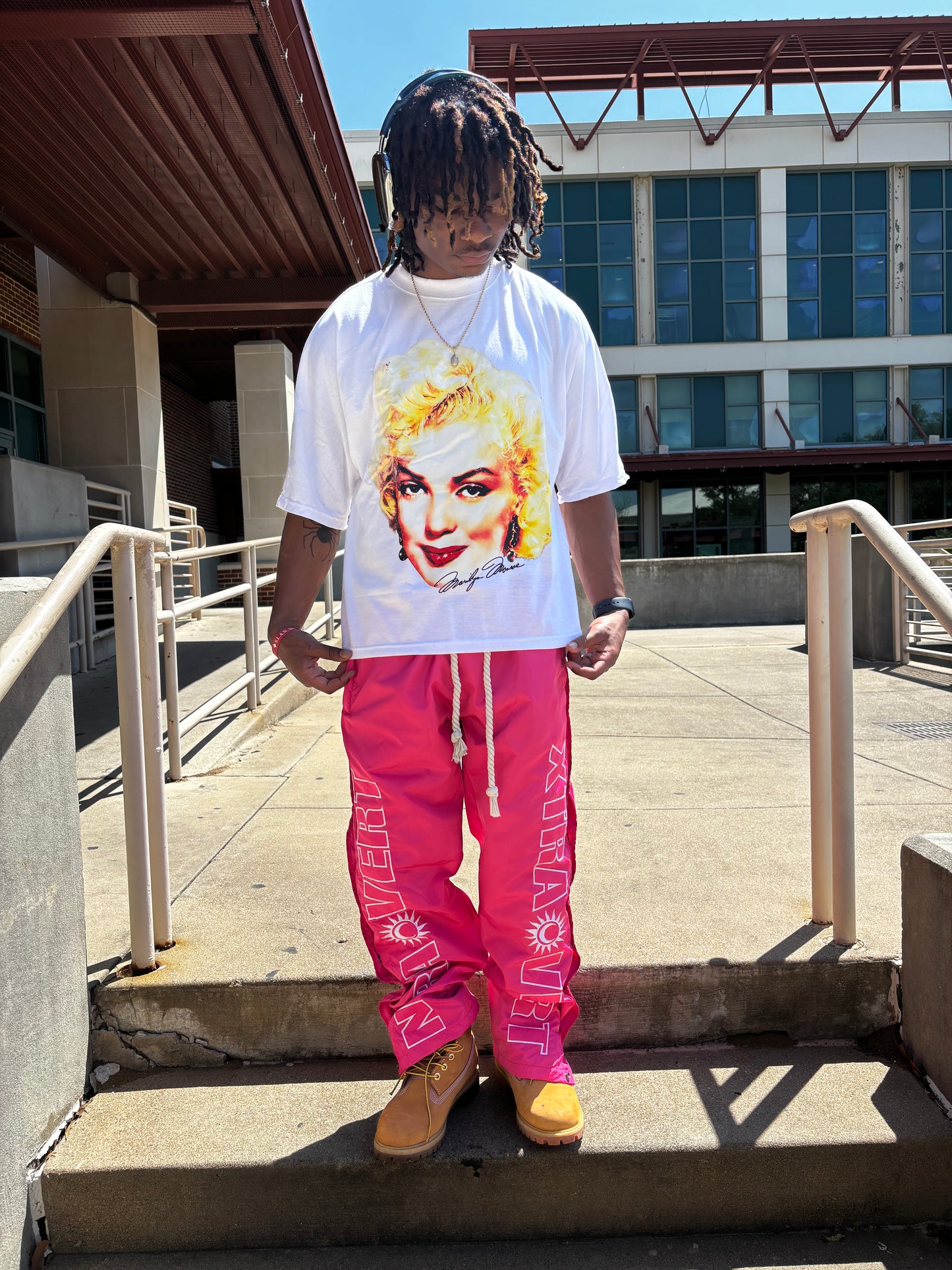 NtraXtravert Rose Nylon Pants