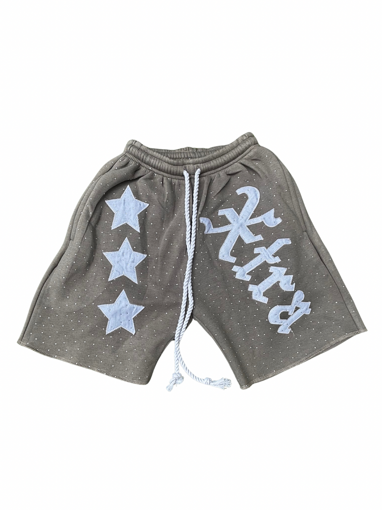 Street Spark Frost Flex Jogger Shorts (Grey)