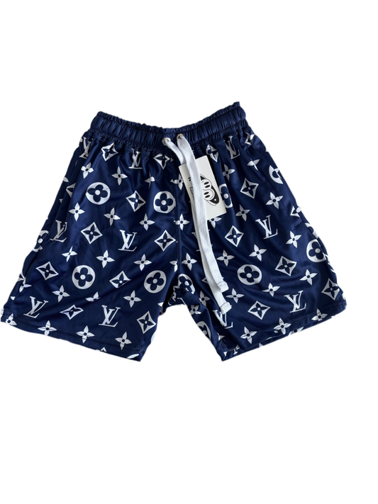 Custom Navy Blue Shorts