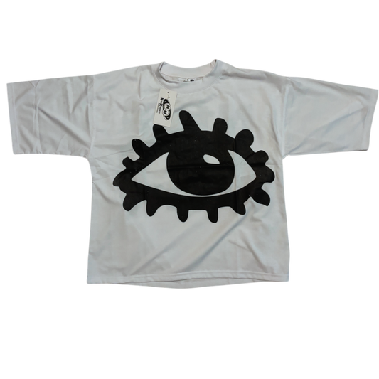Eyes On Me White Tee