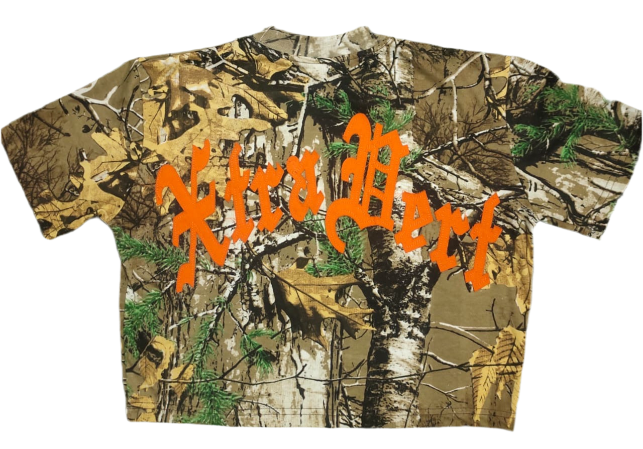 Camo “Blaze” Crop Top