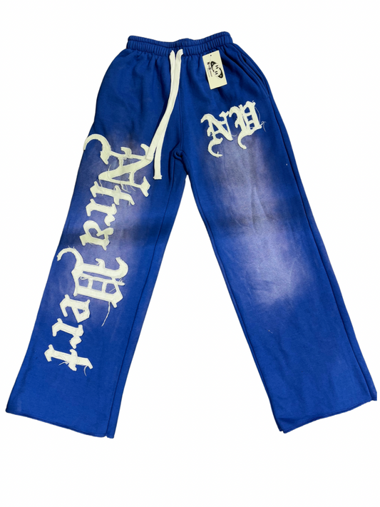 Ntravert Oversized Royal Blue Joggers