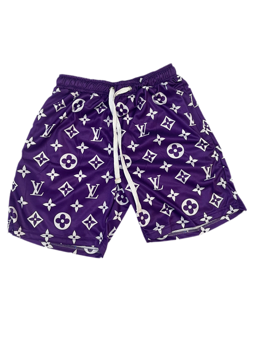 Custom Purple Shorts