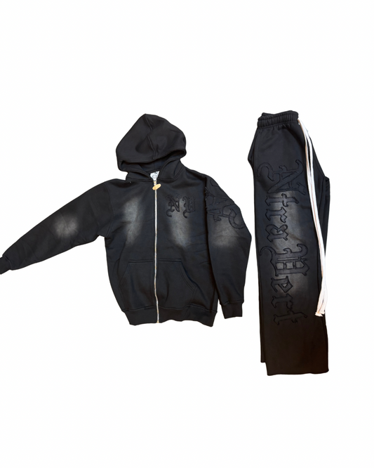 Black on Black XtraVert Jogger Set