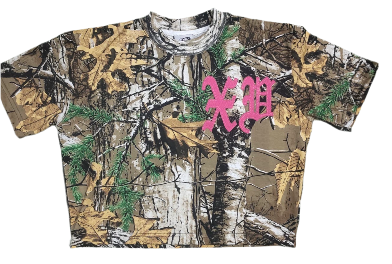 Camo “Rose Recon” Crop Top