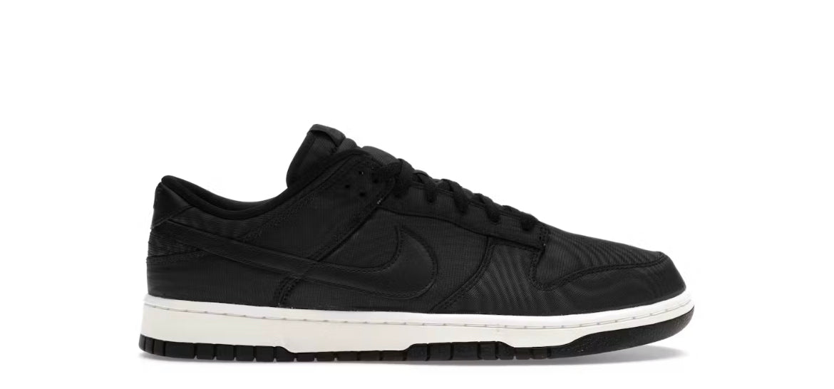 Nike Dunk Low Black Canvas