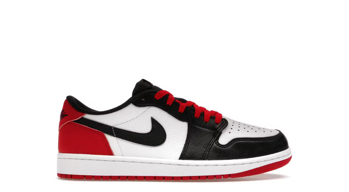 Jordan 1 Low Black Toe