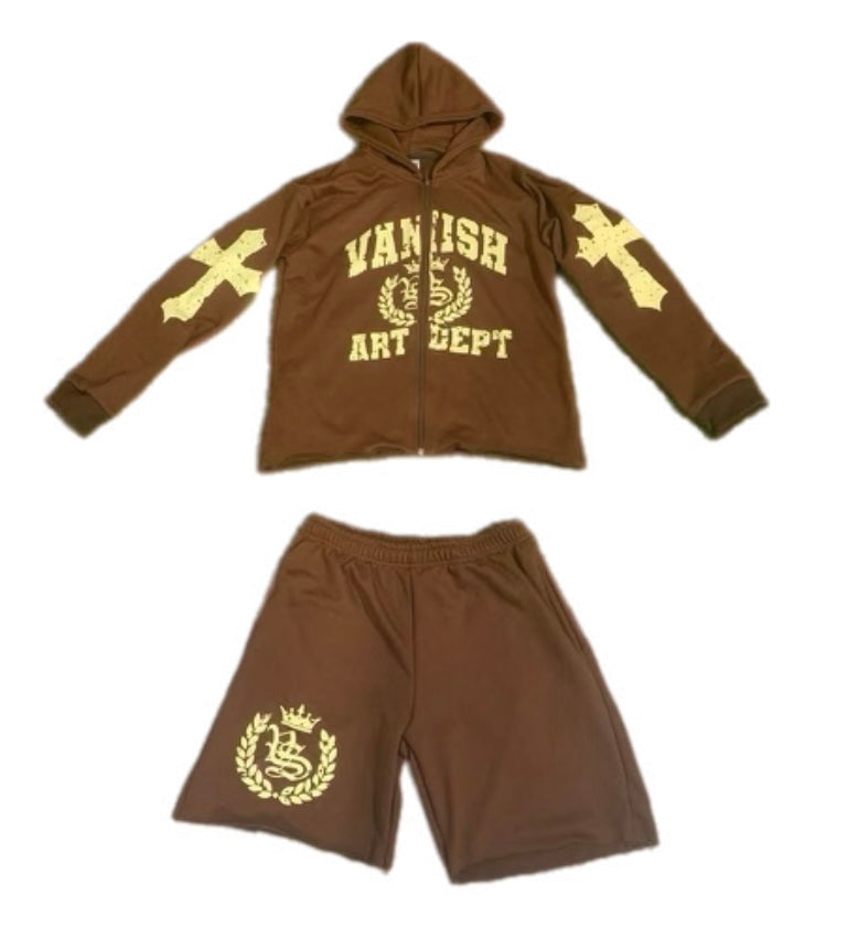 VANISH DEPT JOGGER SHORT SET