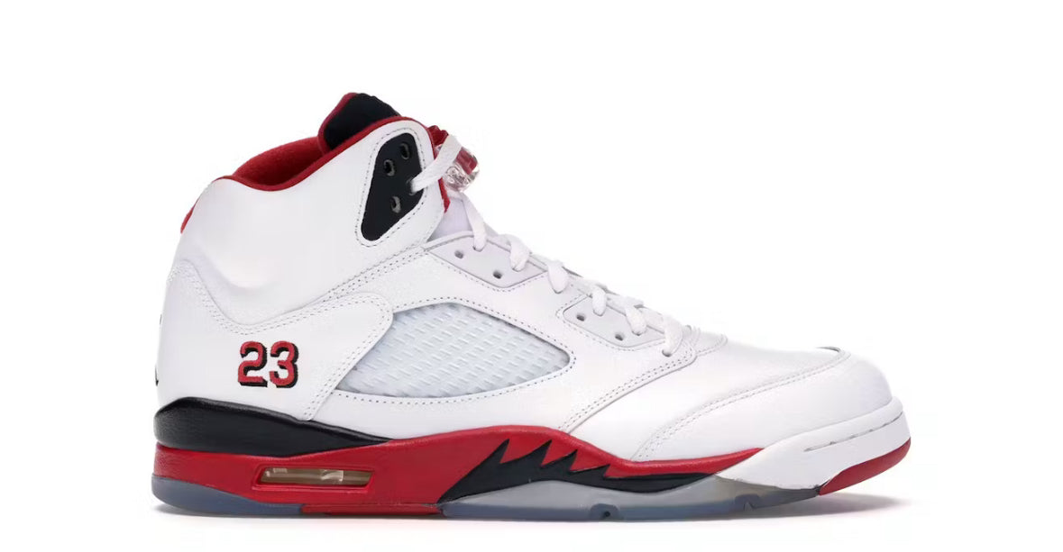 Jordan 5 Retro Fire Red Black Tongue (2013)