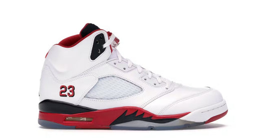 Jordan 5 Retro Fire Red Black Tongue (2013)