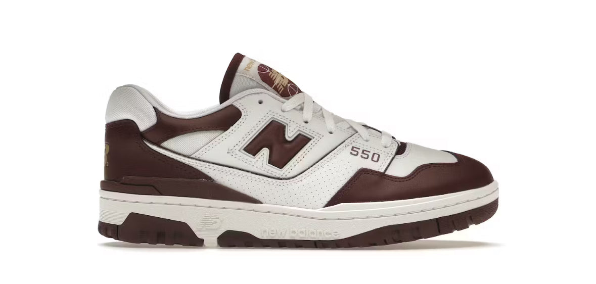 New Balance 550 White Burgundy