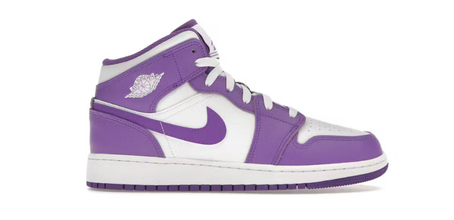 Jordan 1 Mid Purple Venom