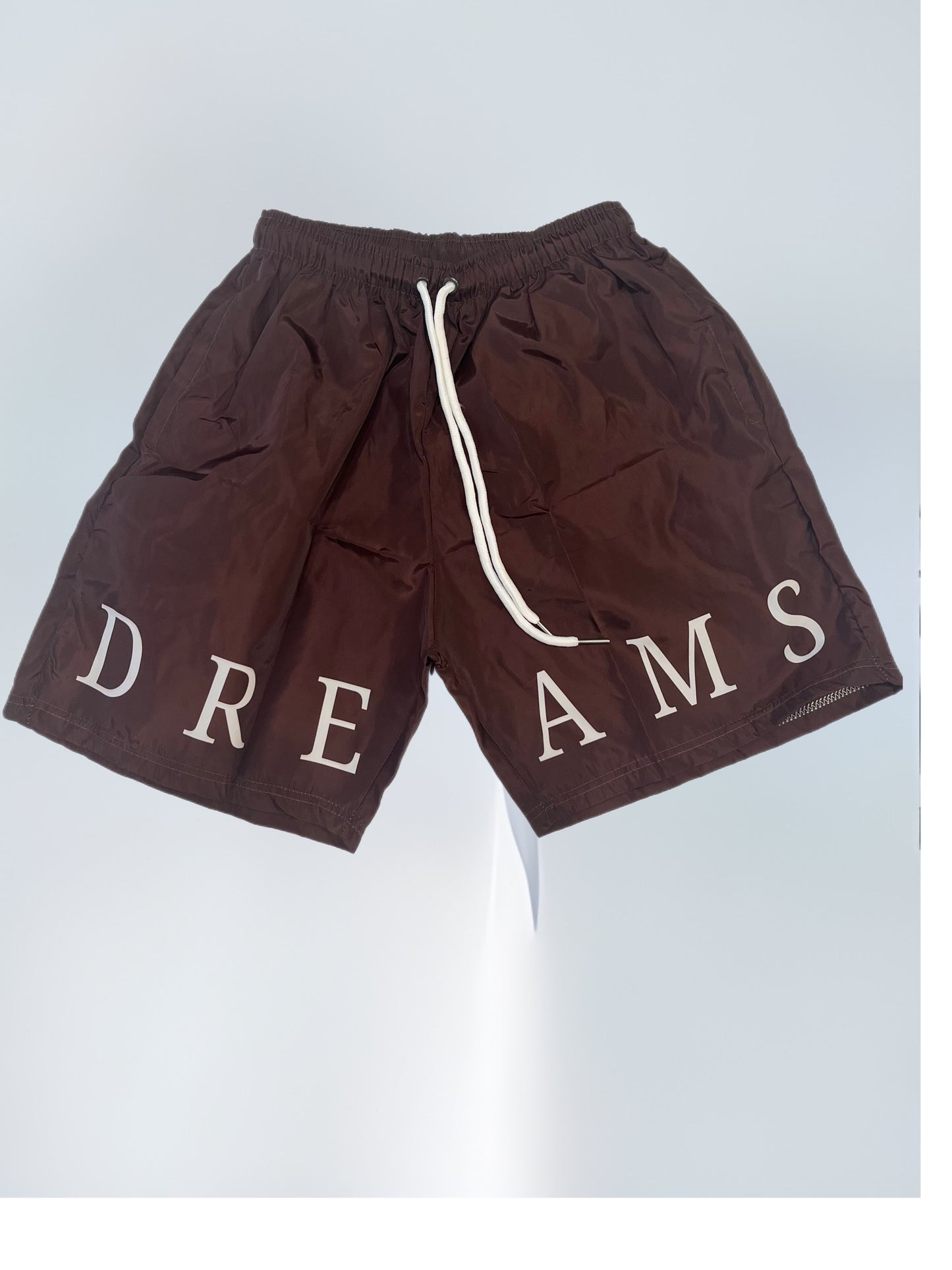 Vague Dreams Nylon Shorts Brown