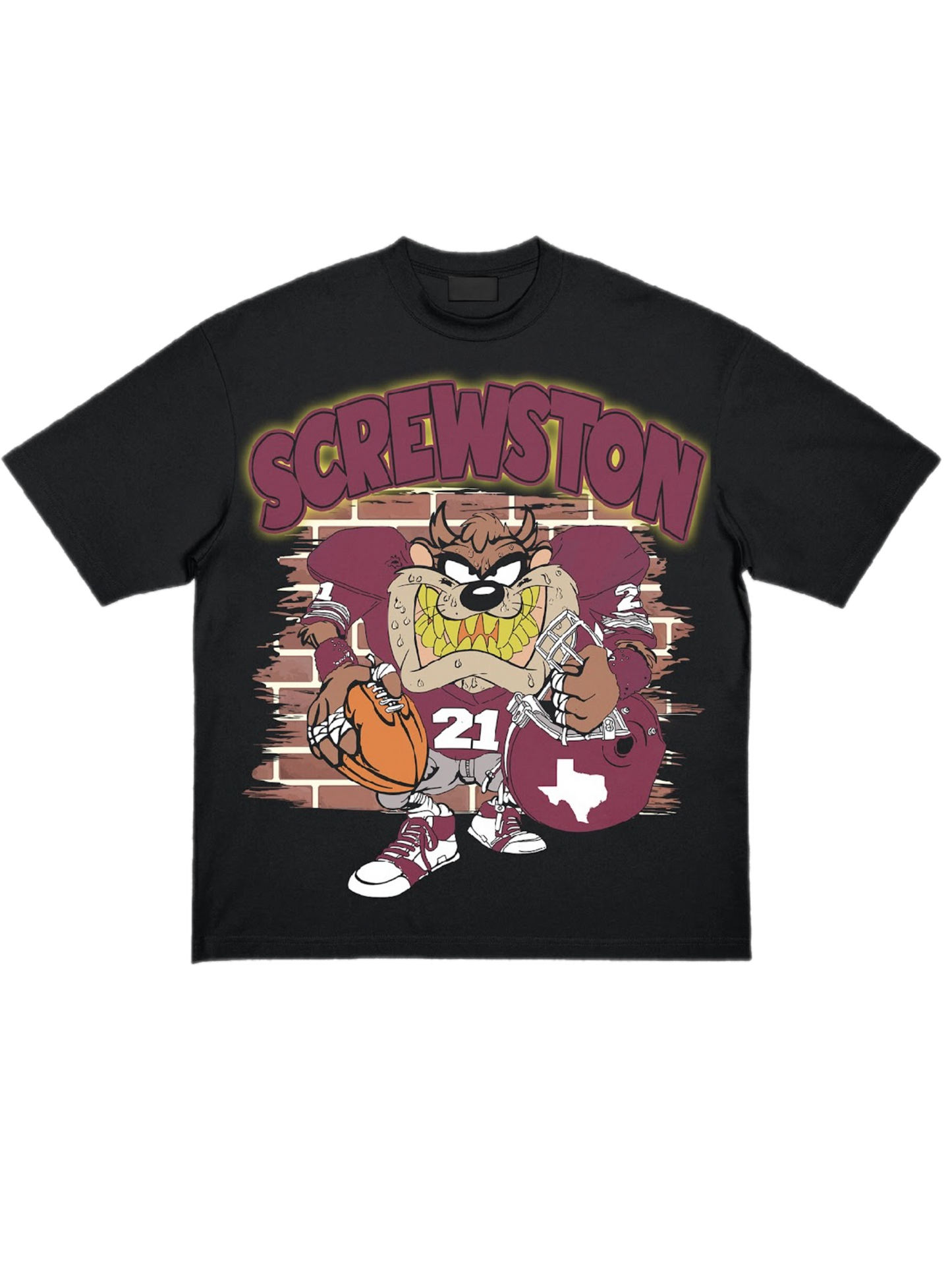 Screwston Taz Tee