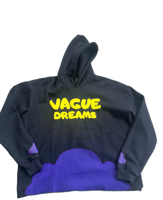 Vague Dreams Black Storm Hoodie