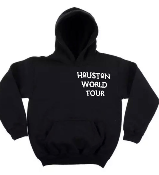 Houston World Tour Black Hoodie