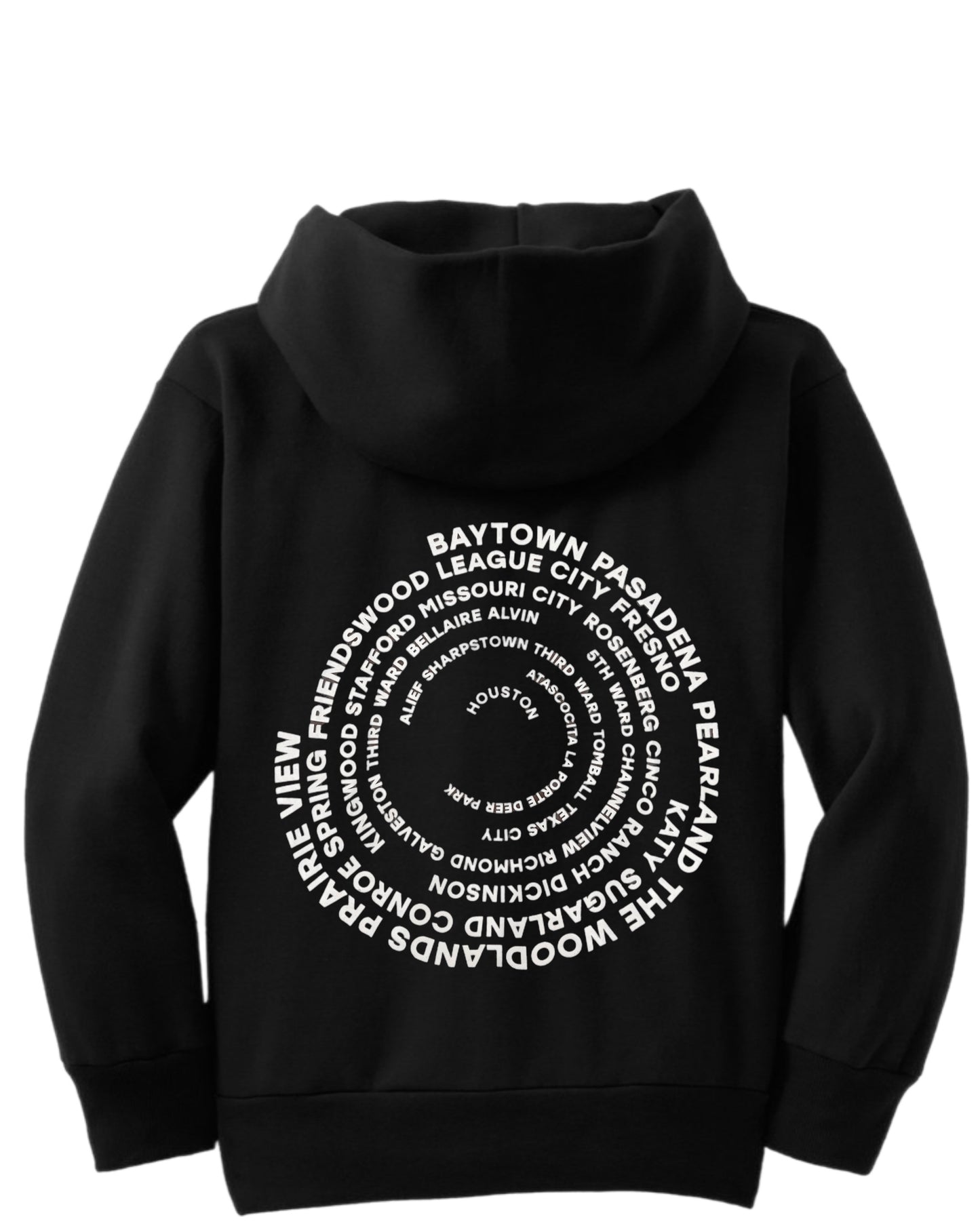 Houston World Tour Black Hoodie