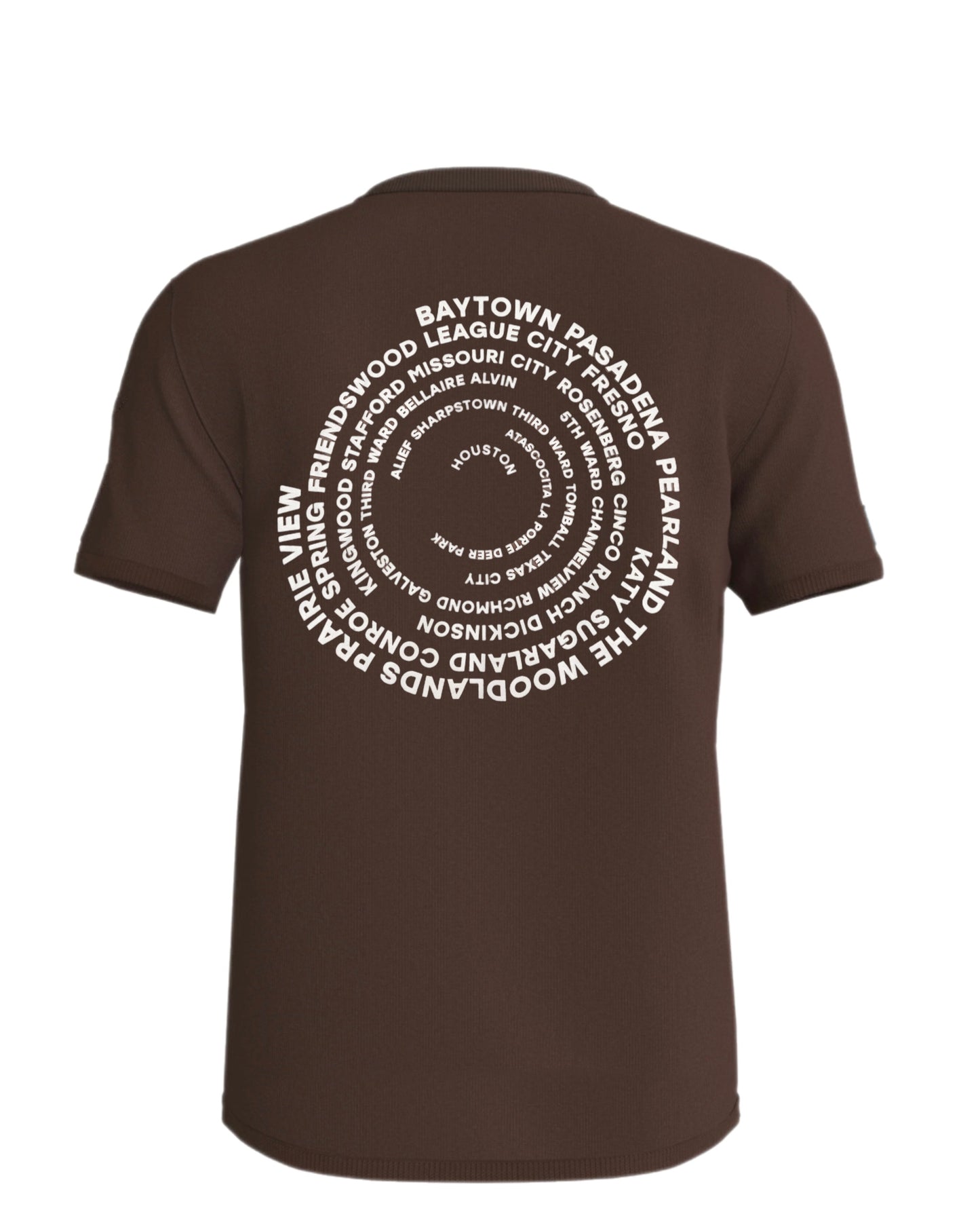 Houston World Tour Brown Tee