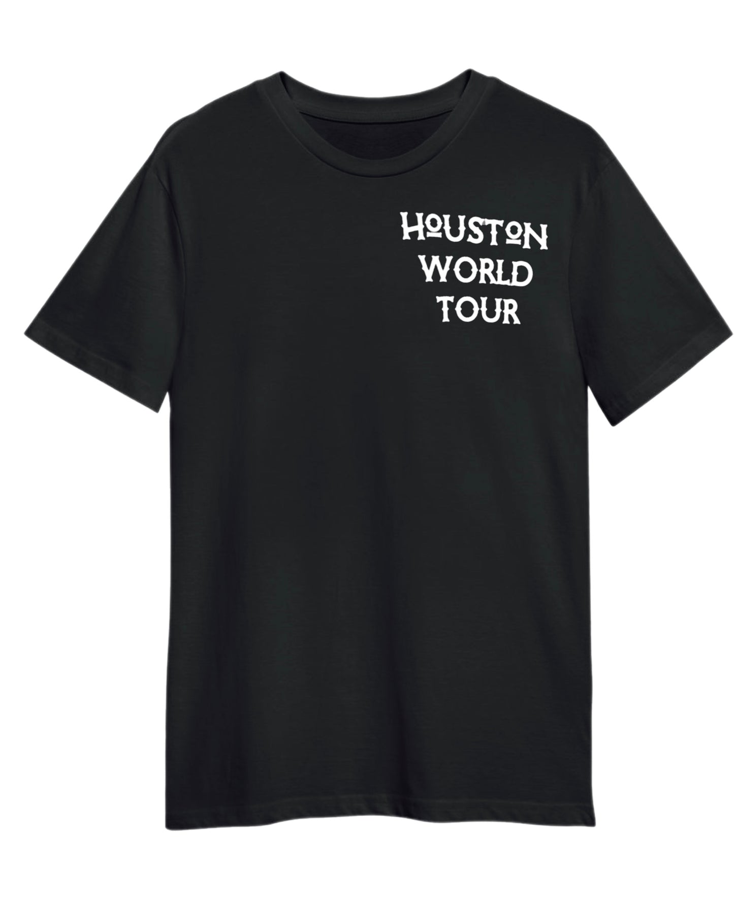 Houston World Tour Black Tee