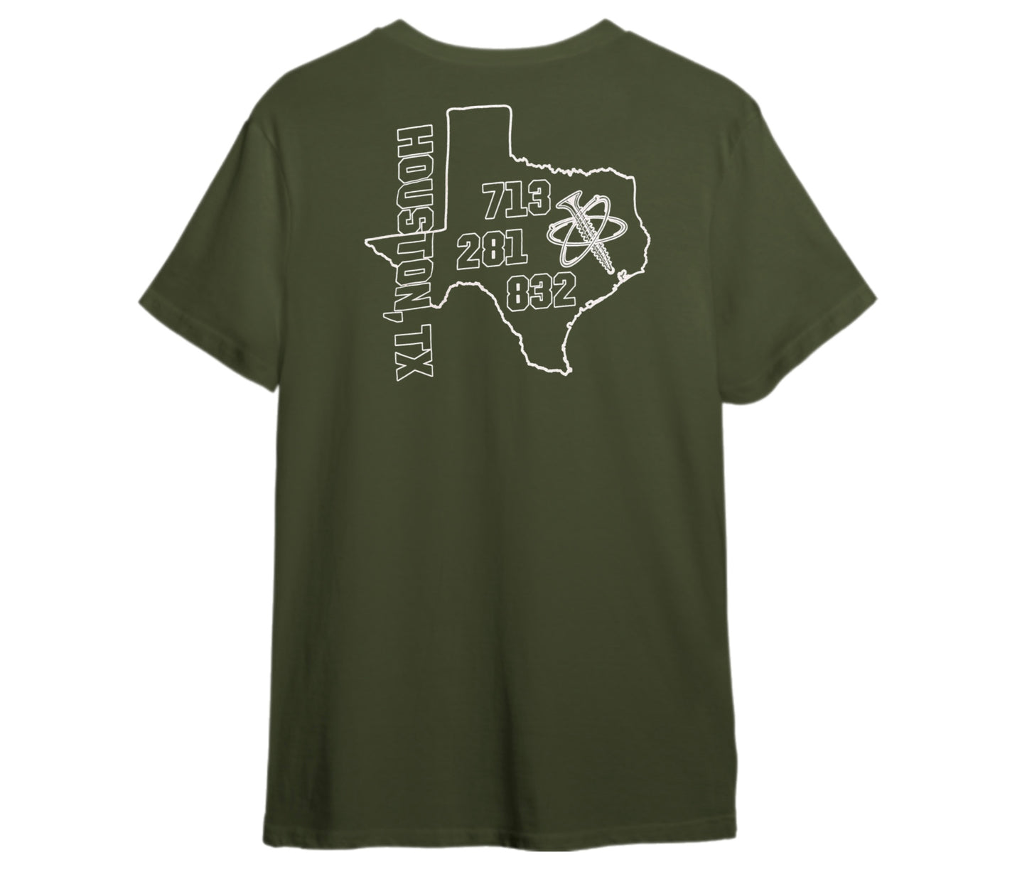 Where You From Olive Screw Tee