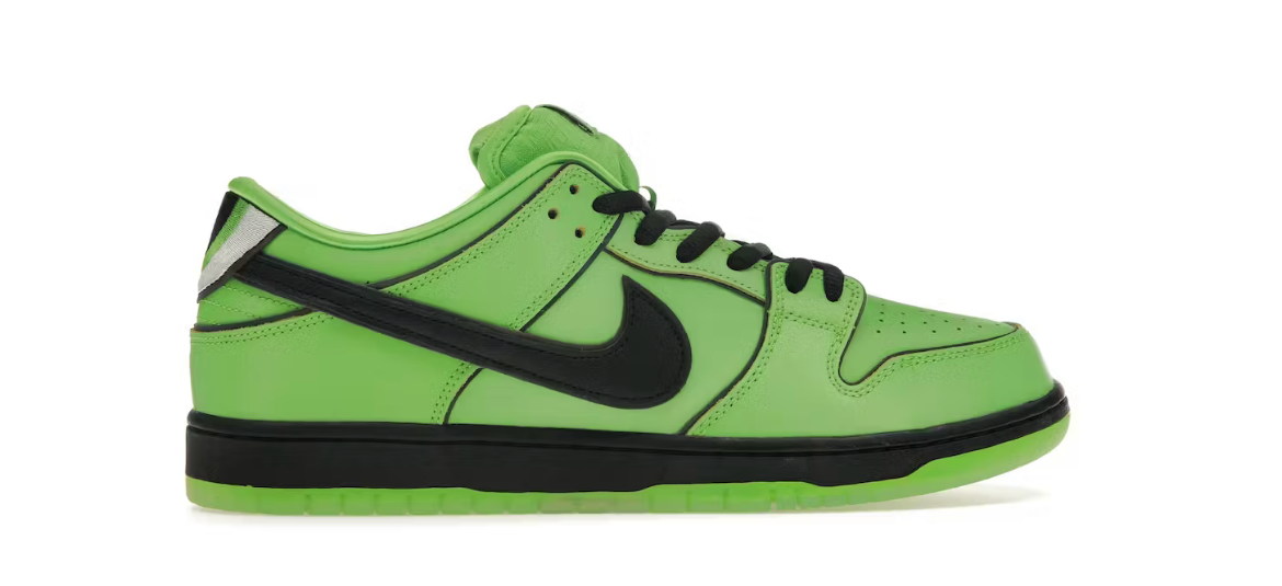 Nike SB Dunk Low The Powerpuff Girls Buttercup