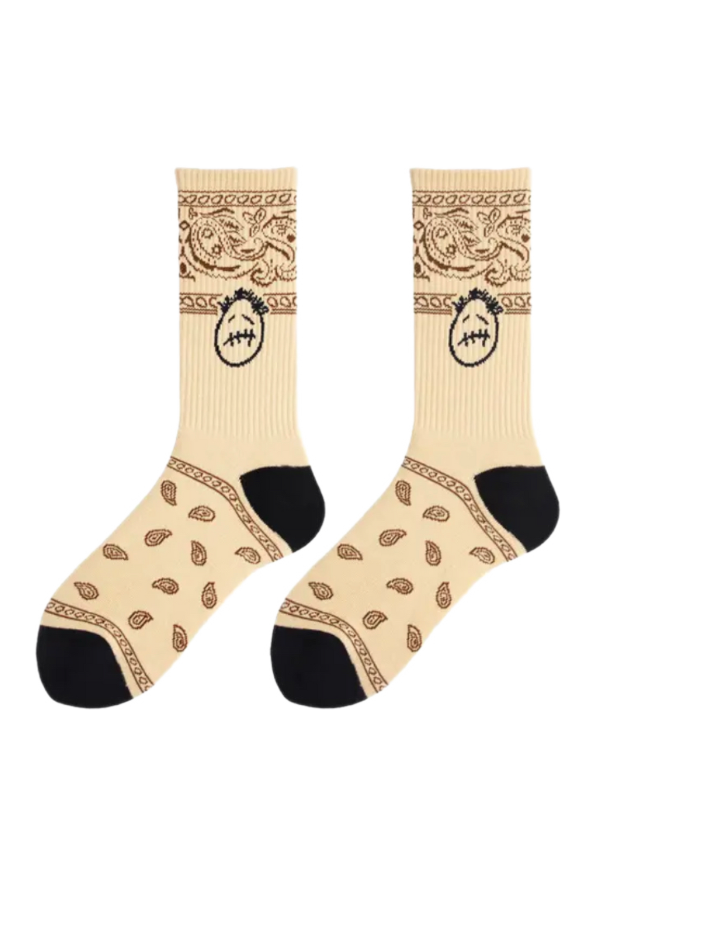 Travis Scott Custom Socks ( fits size 4-9)