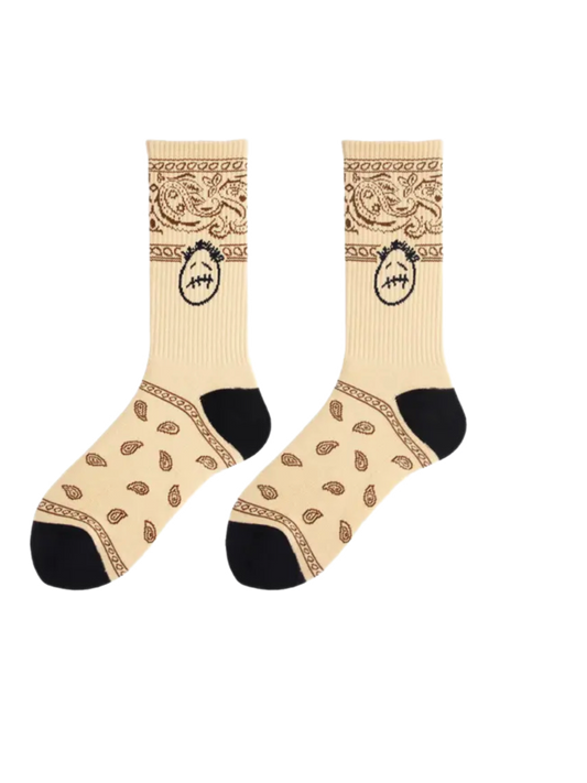 Travis Scott Custom Socks ( fits size 4-9)