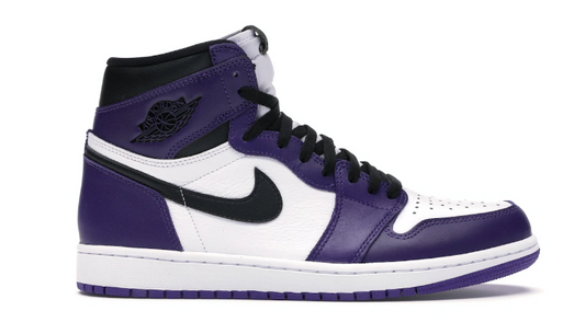 Jordan 1 Retro High Cout Purple White