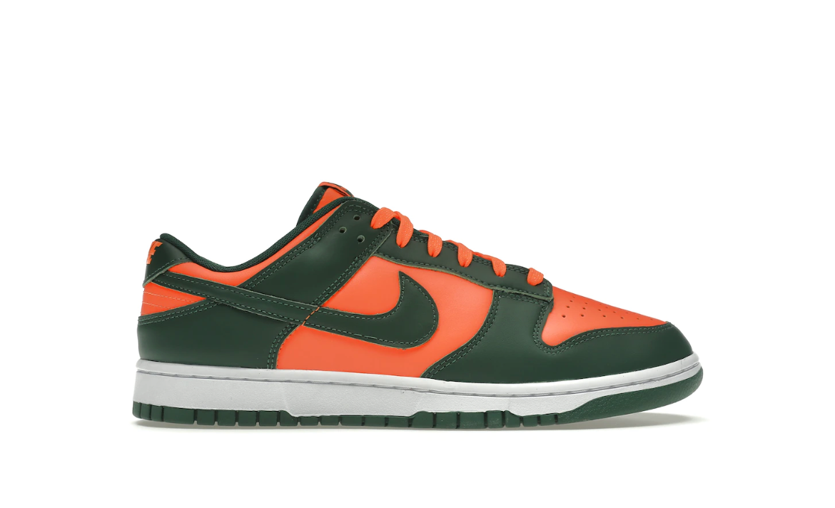 Nike Dunk Low Miami Hurricanes