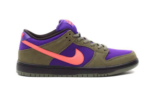 Nike SB Dunk Low Olive Atomic Red