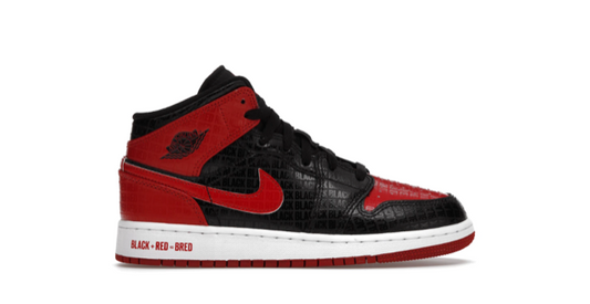 Jordan 1Mid Bred Text (GS)