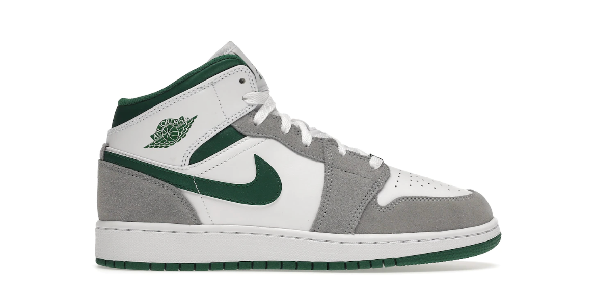 Jordan 1 Mid SE White Pine Green