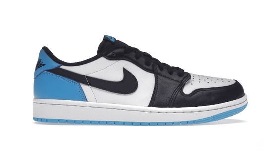 Jordan 1 Low OG Black Dark Powder Blue