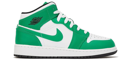 Jordan 1 Mid Lucky Green